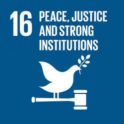 Peace and justice - strong institutions - Goal 16